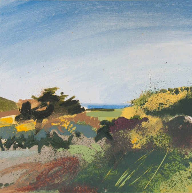 Lucie Bray Towards the Sea From Halsetown PRINT LB2